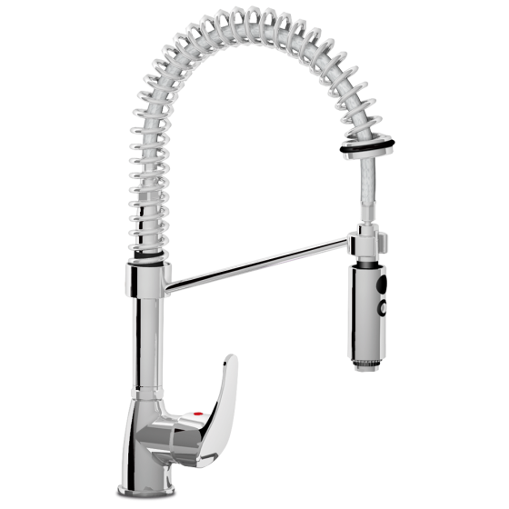 Fricosmos Grifo ducha con tirante Serie Doméstico 230x500 mm
