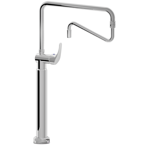 Fricosmos - Grifo de columna orientable 2 aguas monomando