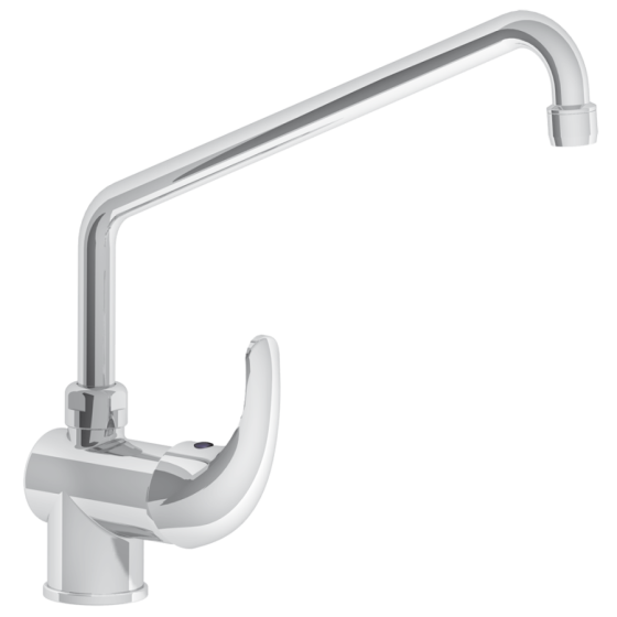 Fricosmos Grifo de Sobremesa Monomando con Caño Elevado