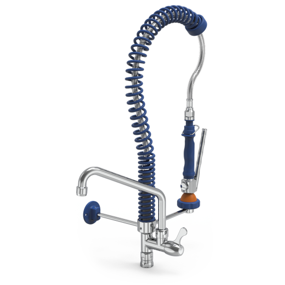 Fricosmos Grifo ducha extra-bajo con caño Basic 450x600 mm