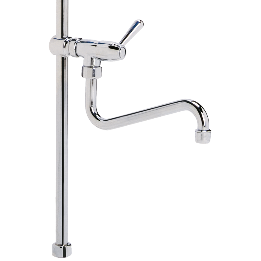 Fricosmos - Mástil con caño para grifo ducha de 790 mm