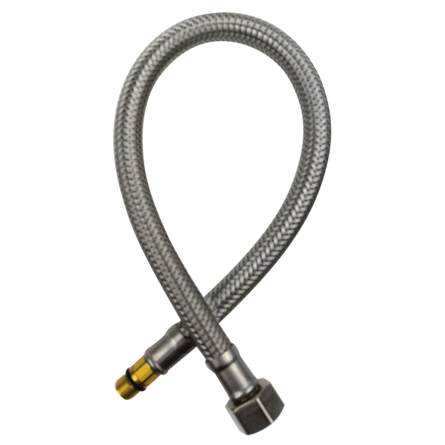 Fricosmos Latiguillo inferior corto para grifo ducha dos aguas