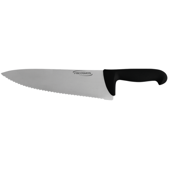 Fricosmos Cuchillo de pescadero dentado con mango inyectado