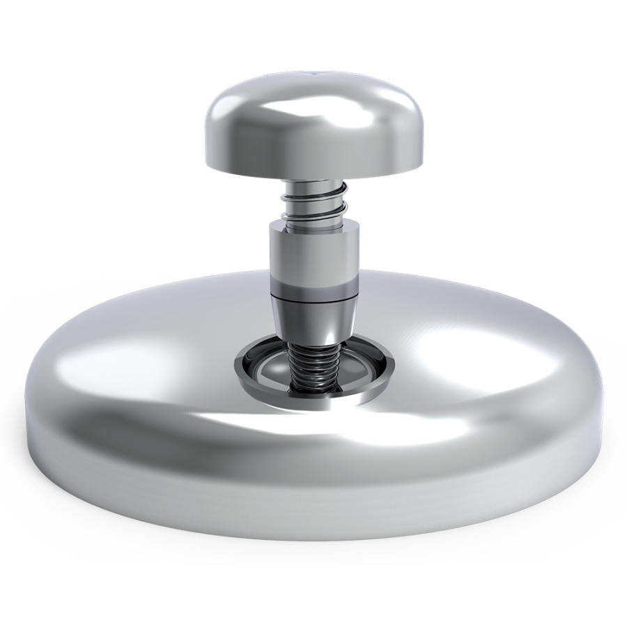 Fricosmos Aplasta Hamburguesas Inox Circular Profesional