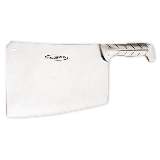 Fricosmos Cuchilla de golpe con mango inox 200x101x5 mm