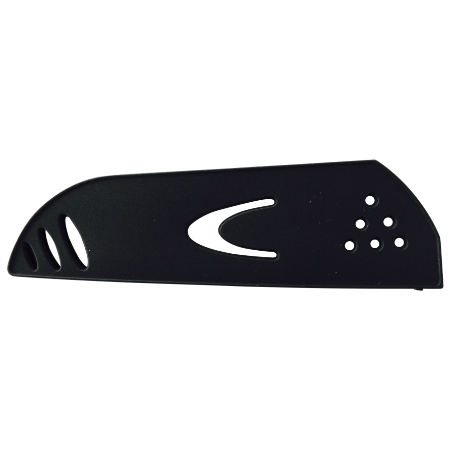 Fricosmos Cuchillo Puntilla Cerámica Blanco Mango Azul 75 mm