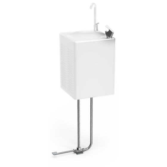 Fricosmos pedal y grifo sin pulsador para fuente Cold+