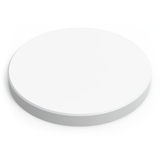 Fricosmos Fibra de corte P500 blanca ø500x50 mm alimentaria