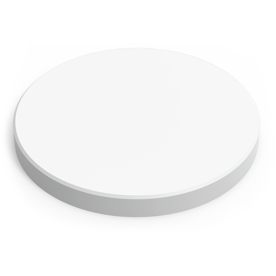 Fricosmos Fibra redonda de corte P500 blanca Ø500 x 50 mm