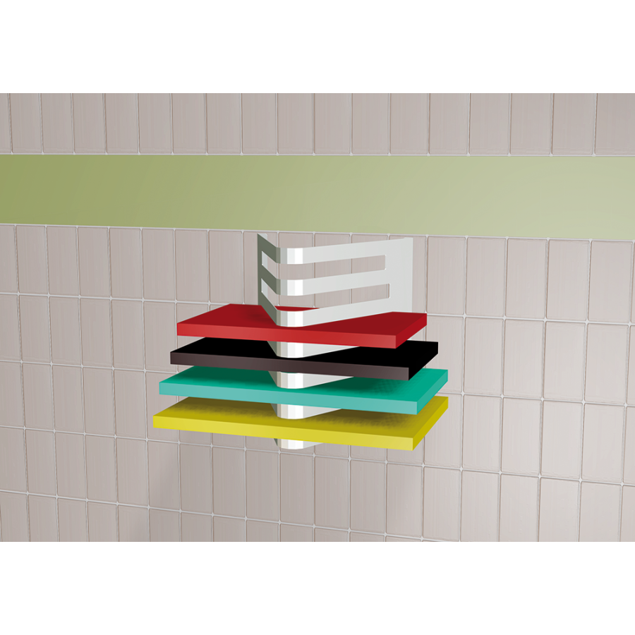 Fricosmos escurridor de fibras de corte mural o sobremesa 325 mm