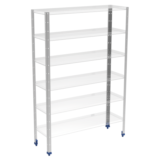 Fricosmos Soporte Inox Vertical Estantería Modular 40x40x850