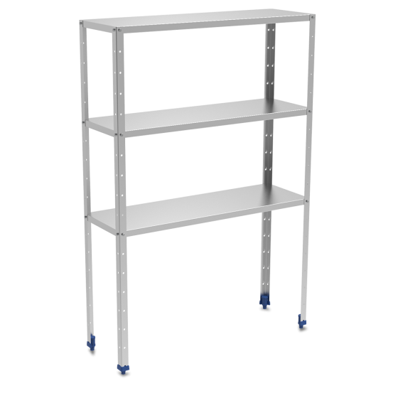Fricosmos Estantería Inox 3 Niveles 800x300 mm