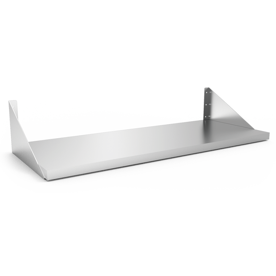 Fricosmos Estante Inox Mural con Cartelas Vueltas 800x300