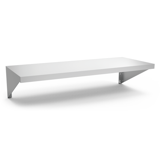 Fricosmos Estante Inox Mural con Cartelas Rectas 800x300