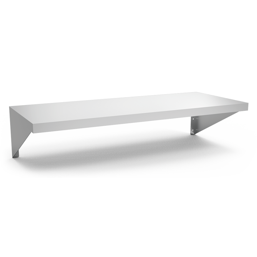 Fricosmos Estante Inox Mural con Cartelas Rectas 800x300