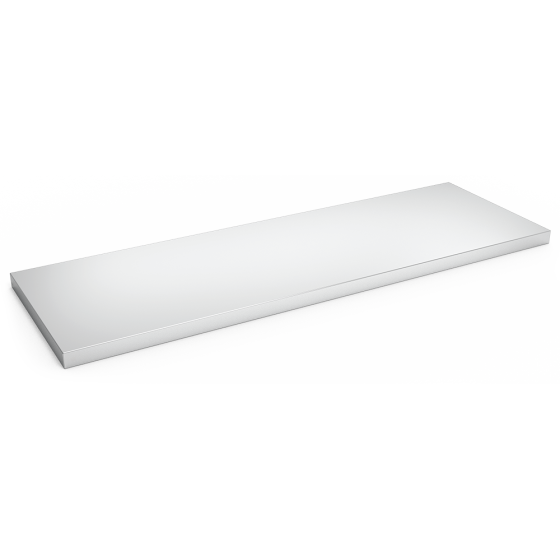 Fricosmos Bandeja Inox para Estante Mural Liso 800x300 mm