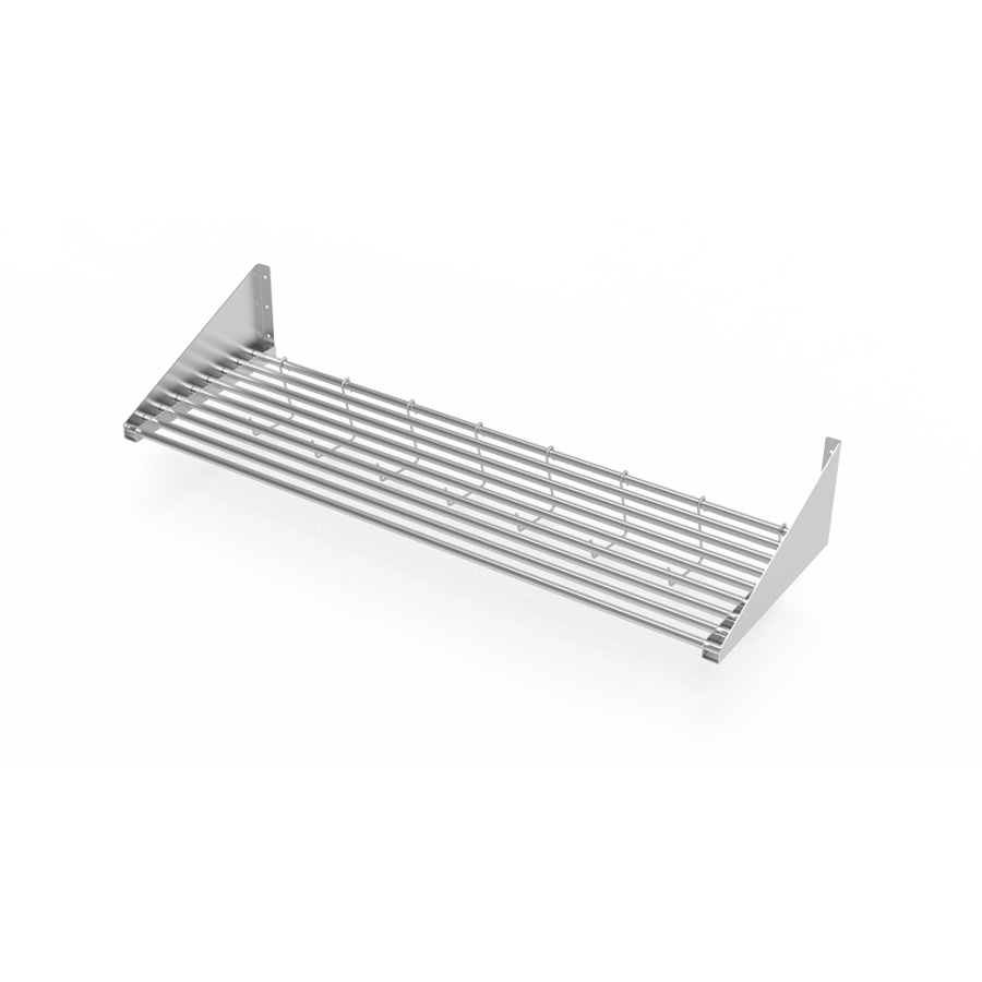 Fricosmos Estante mural inox porta-barquetas 1200x400 mm