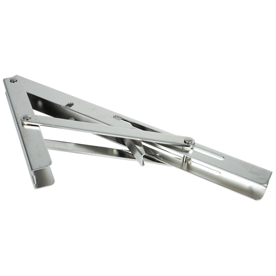 Fricosmos - Cartela abatible inox para estantes murales