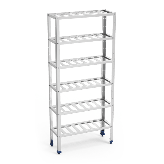 Fricosmos - Estantería inox para vino 800x300x1750 mm
