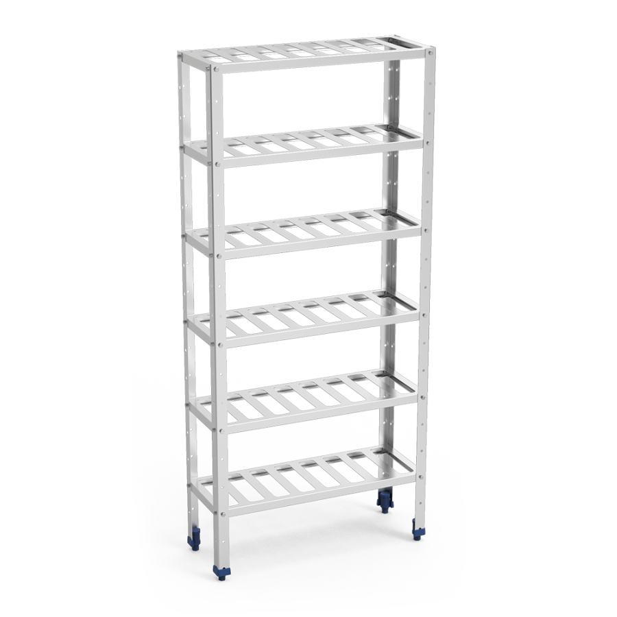 Fricosmos - Estantería inox para vino 800x300x1750 mm