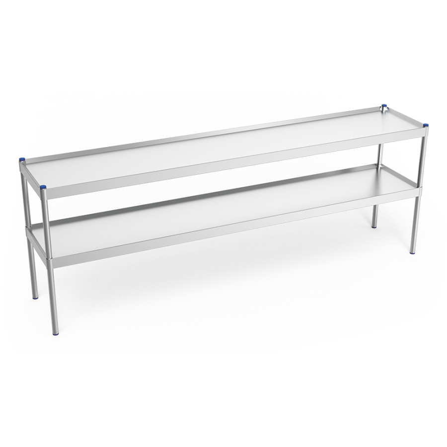 Fricosmos Estantería de sobremesa inox simple 991x391x677 mm