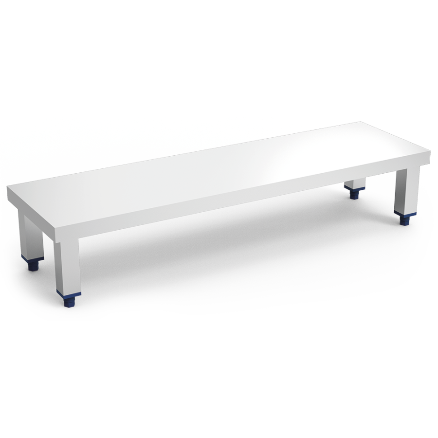 Fricosmos estante de suelo para vitrina 800x300x130-230 mm