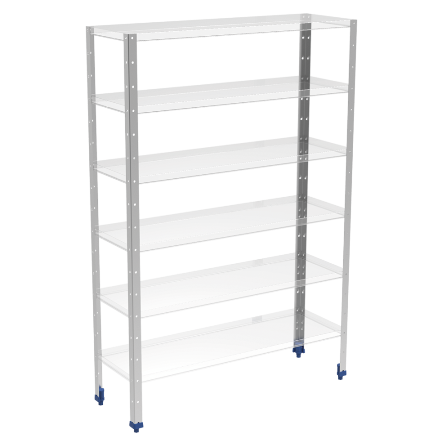 Fricosmos Taco Regulable Azul para Soporte de Estantería