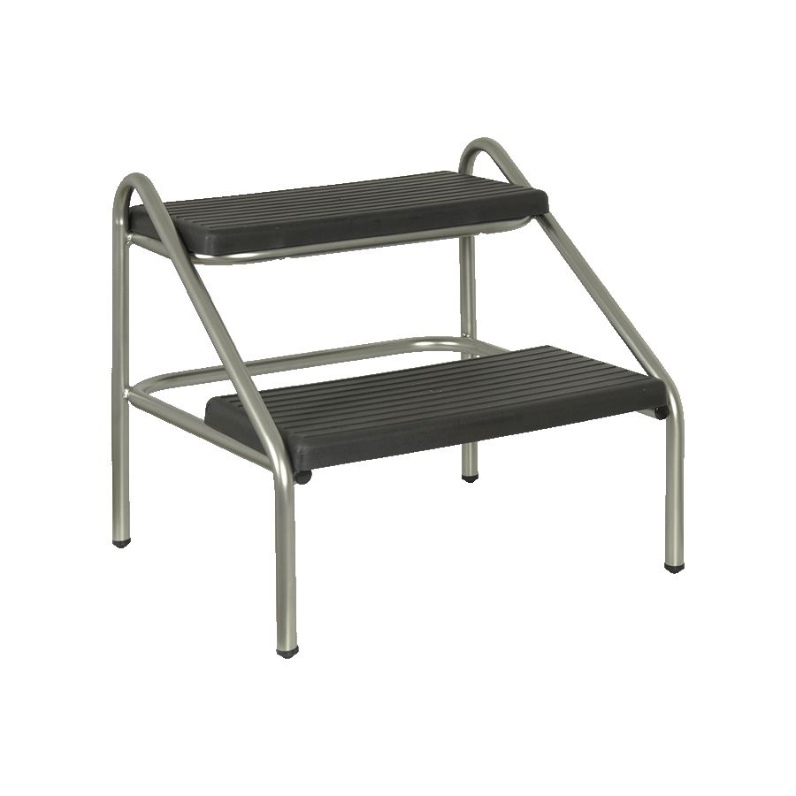 Fricosmos Escalera inox de dos peldaños para hostelería