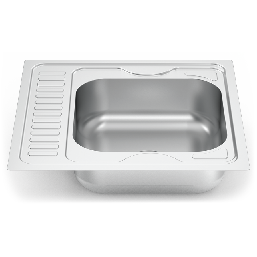 Fricosmos Fregadero para Encastrar 600x600 con Escurridor Reversible