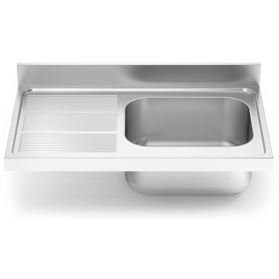 Fricosmos fregadero inox serie 700, 1 cubeta y escurridor