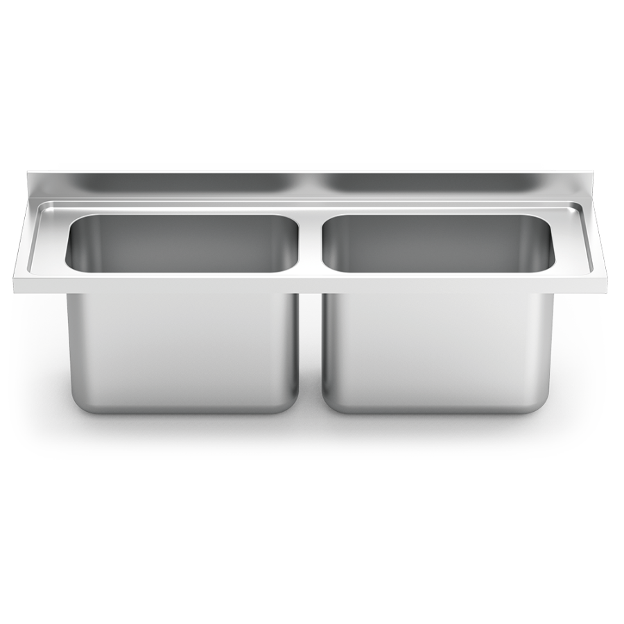 Fricosmos Fregadero Inox Serie 700 de 2 Cubetas