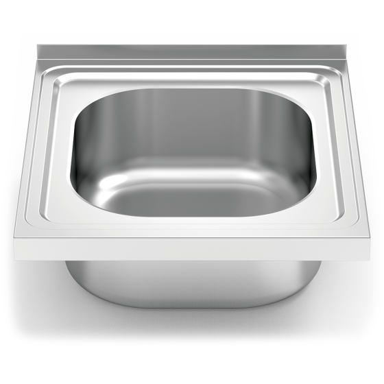 Fricosmos Fregadero inox para mueble serie 500 1 cubeta