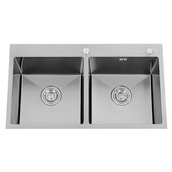Fricosmos Fregadero 2 cubetas Serie Urban 820x450x220 mm