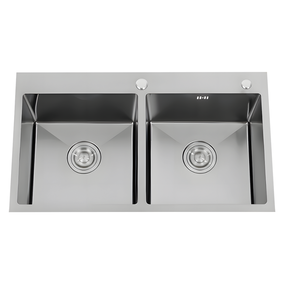 Fricosmos Fregadero 2 cubetas Serie Urban 820x450x220 mm