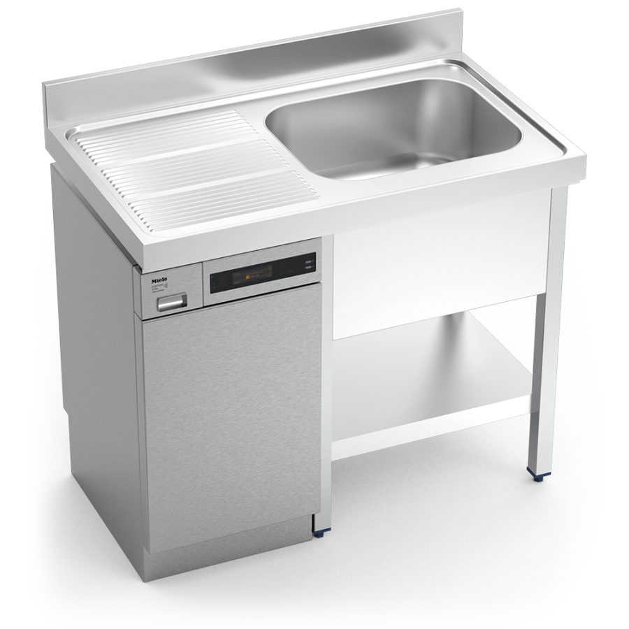 Fricosmos Fregadero inox lavavajillas 1 cubeta y escurridor