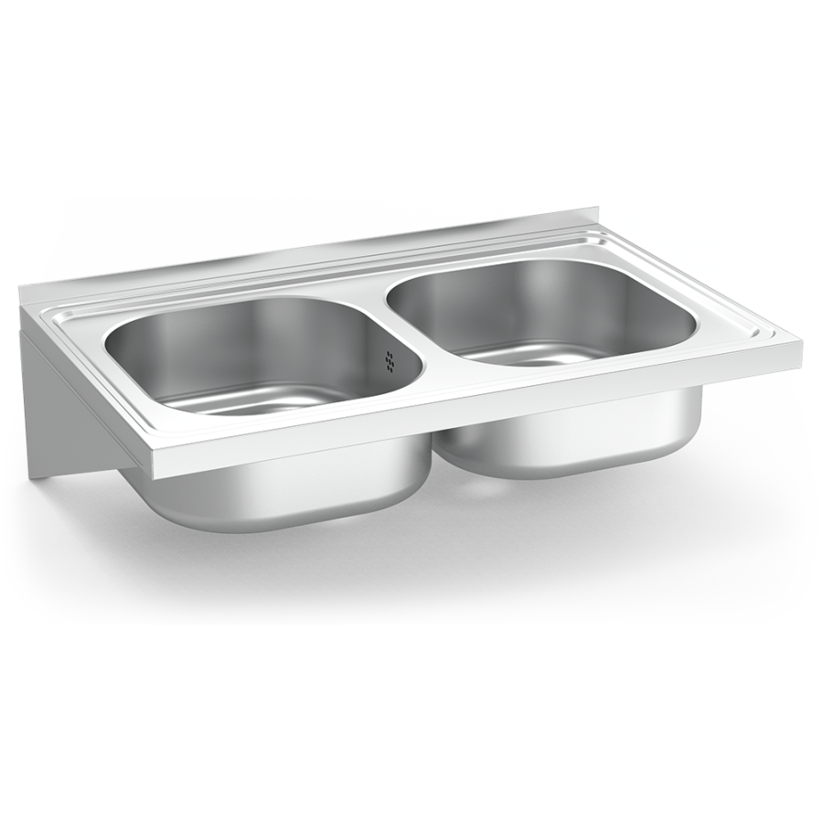 Fricosmos Fregadero Inox Colgante Serie 500 2 Cubetas
