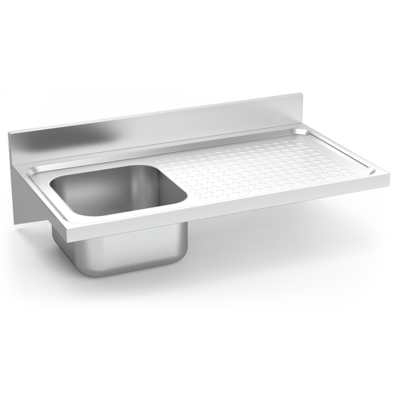 Fricosmos Fregadero Inox Colgante Serie 550 1 Cubeta