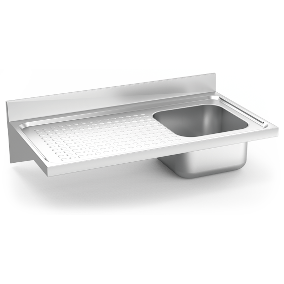 Fricosmos Fregadero Inox Colgante Serie 550 1 Cubeta