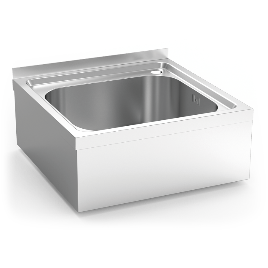 Fricosmos Fregadero Inox Colgante con Faldón 1 Cubeta