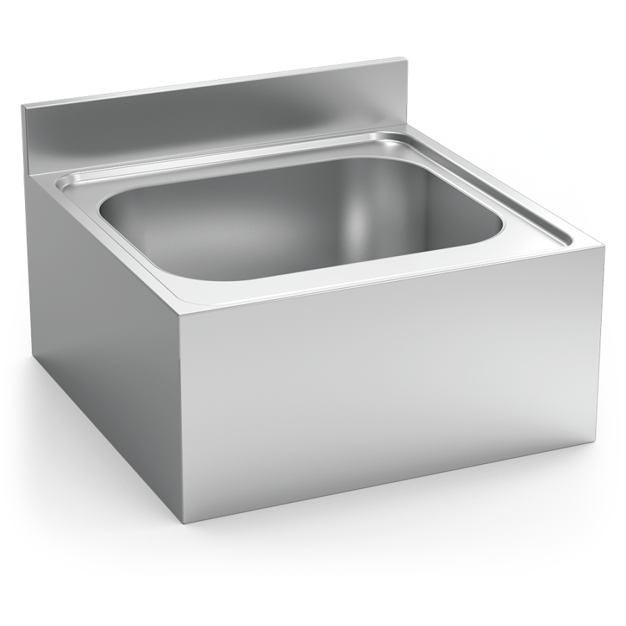 Fricosmos Fregadero Inox Colgante con Faldón 1 Cubeta