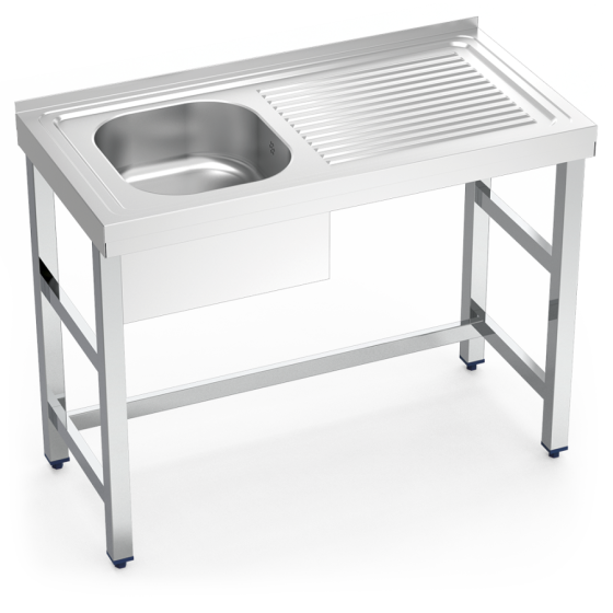 Fricosmos Fregadero Inox 1 Cubeta y Escurridor Derecho