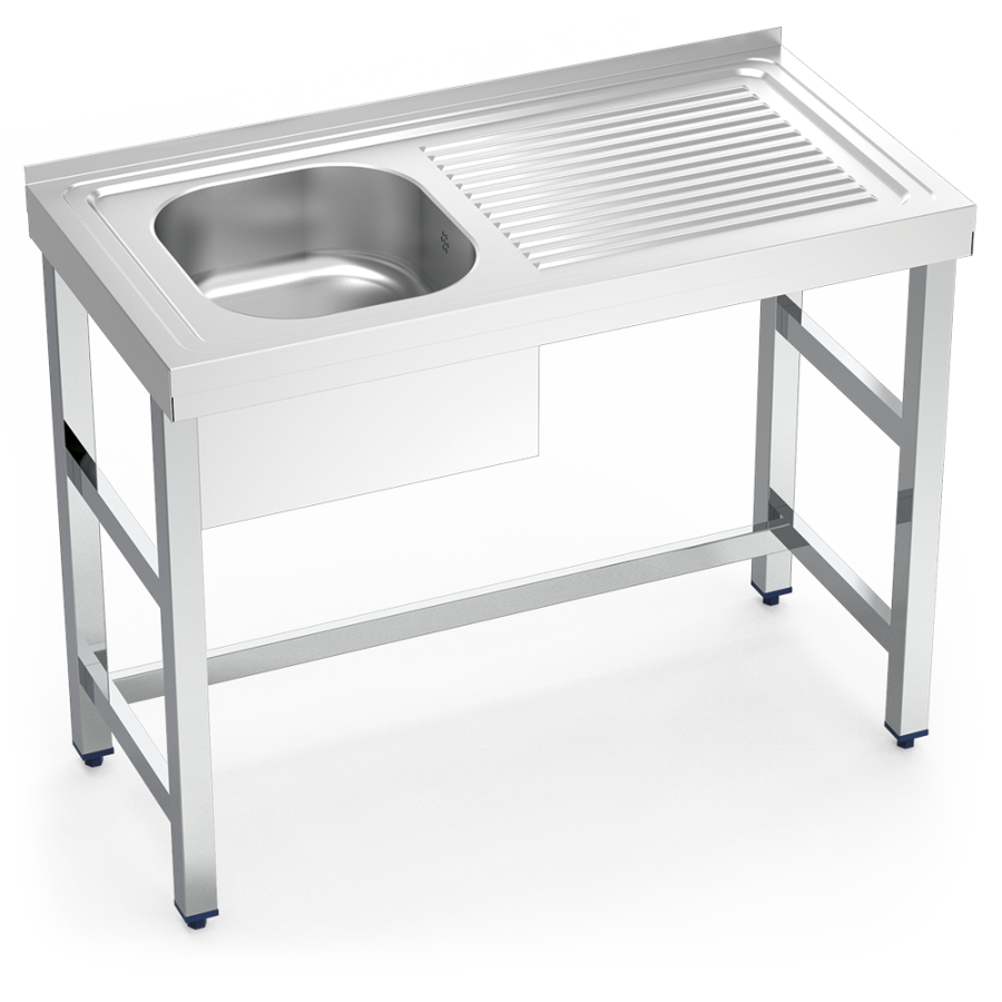 Fricosmos Fregadero Inox 1 Cubeta y Escurridor Derecho