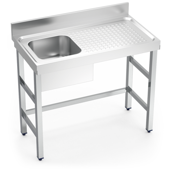 Fricosmos Fregadero Inox Serie 550 con Cubeta y Escurridor