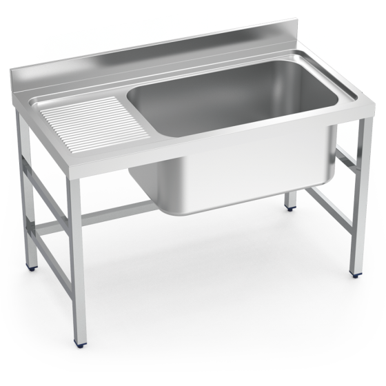 Fricosmos fregadero inox serie 700, 1 cubeta y escurridor