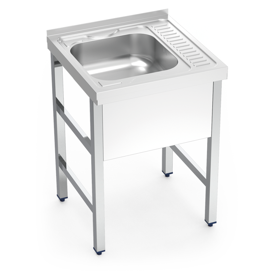 Fricosmos Fregadero con soporte y escurridor derecha 1C