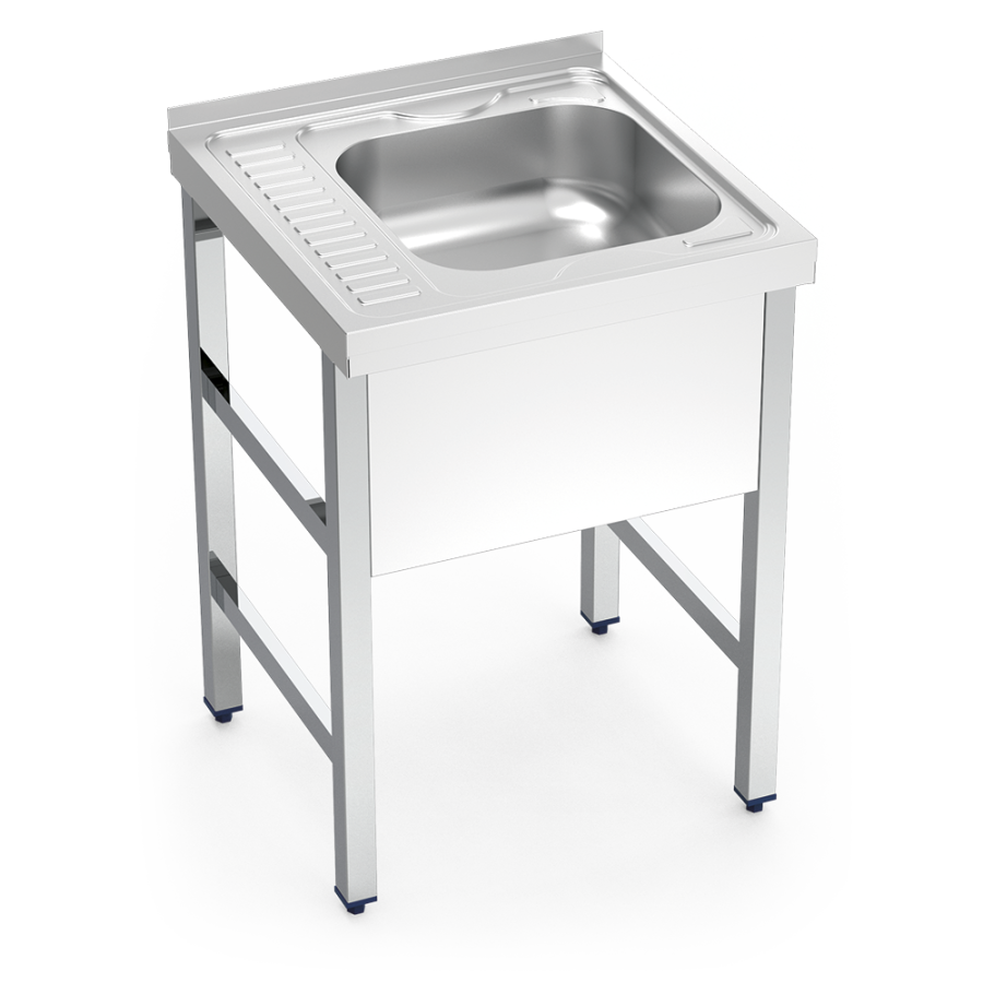 Fricosmos Fregadero con soporte y escurridor izquierda 1C