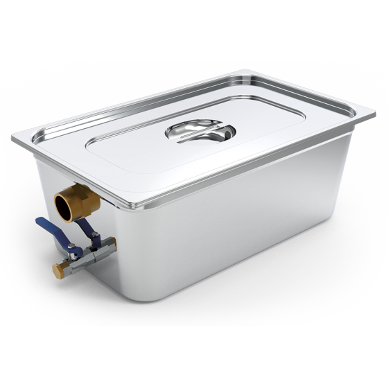 Fricosmos - Fregadero inox 2 cubetas y 2 escurridores