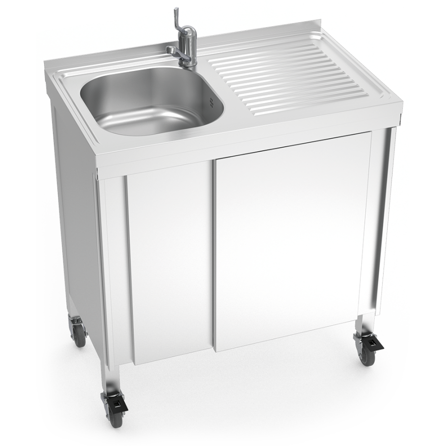 Fricosmos fregadero portátil automático agua fría y caliente