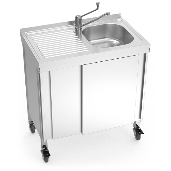 Fricosmos Fregadero Portátil Automático Agua Fría y Caliente