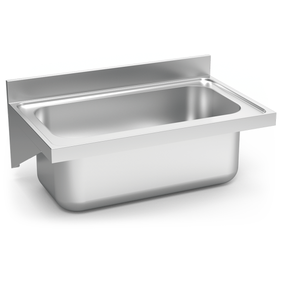 Fricosmos Fregadero inox colgante serie 600 de 1 cubeta